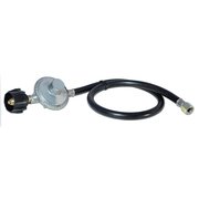 Hot Max 11" WC Fixed Low Pressure Propane Regulator With 3' Hose, 3/8" NPT 24214